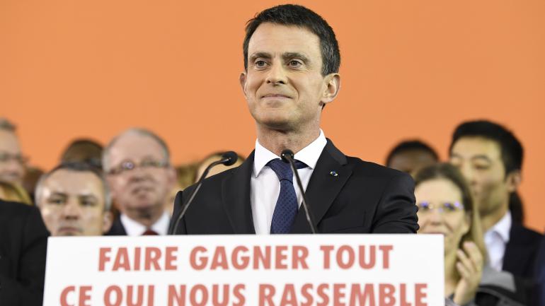 Manuel Valls a annoncé sa candidature depuis son fief d’Evry. D. R.